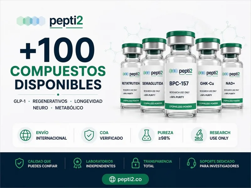 +100 compuestos disponibles